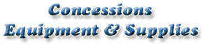 Concessions Equipment & Supplies