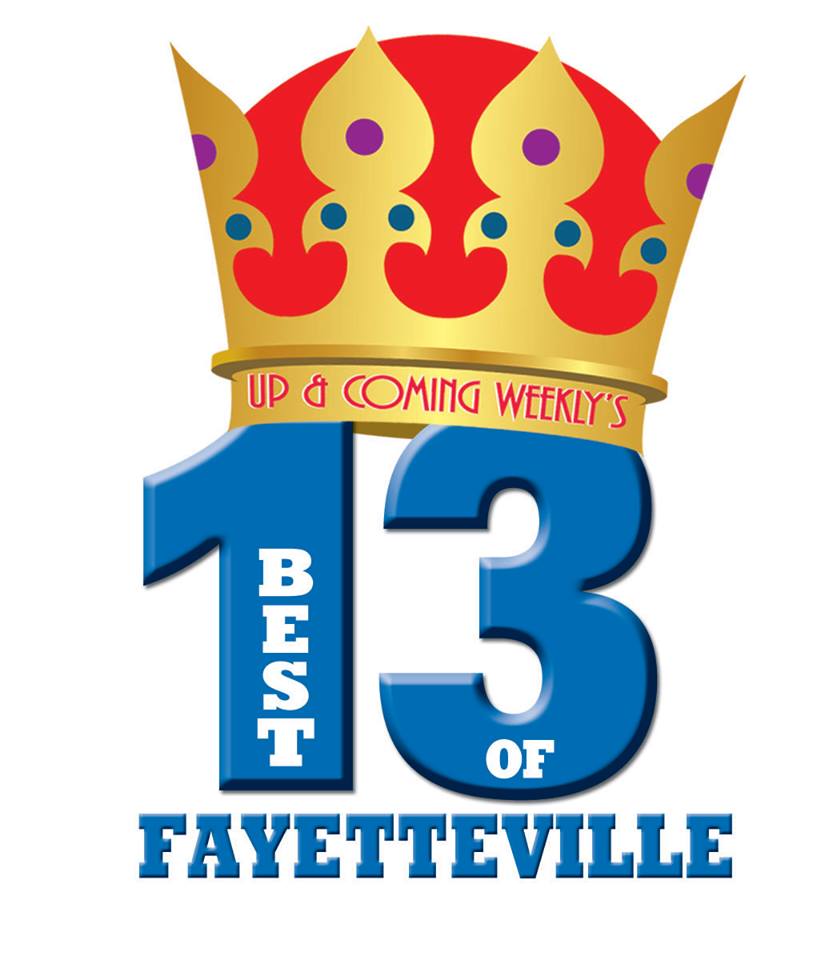 Up and Coming Weekly Best of Fayetteville 2013 Award Winner!