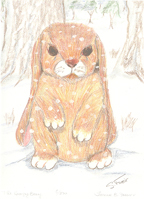 The Hungry Little Bunny Limited Print