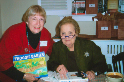 Book signing with Madeleine Albright