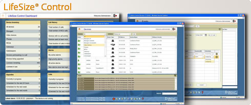 LifeSize Control Multi-vendor Video System Management Software